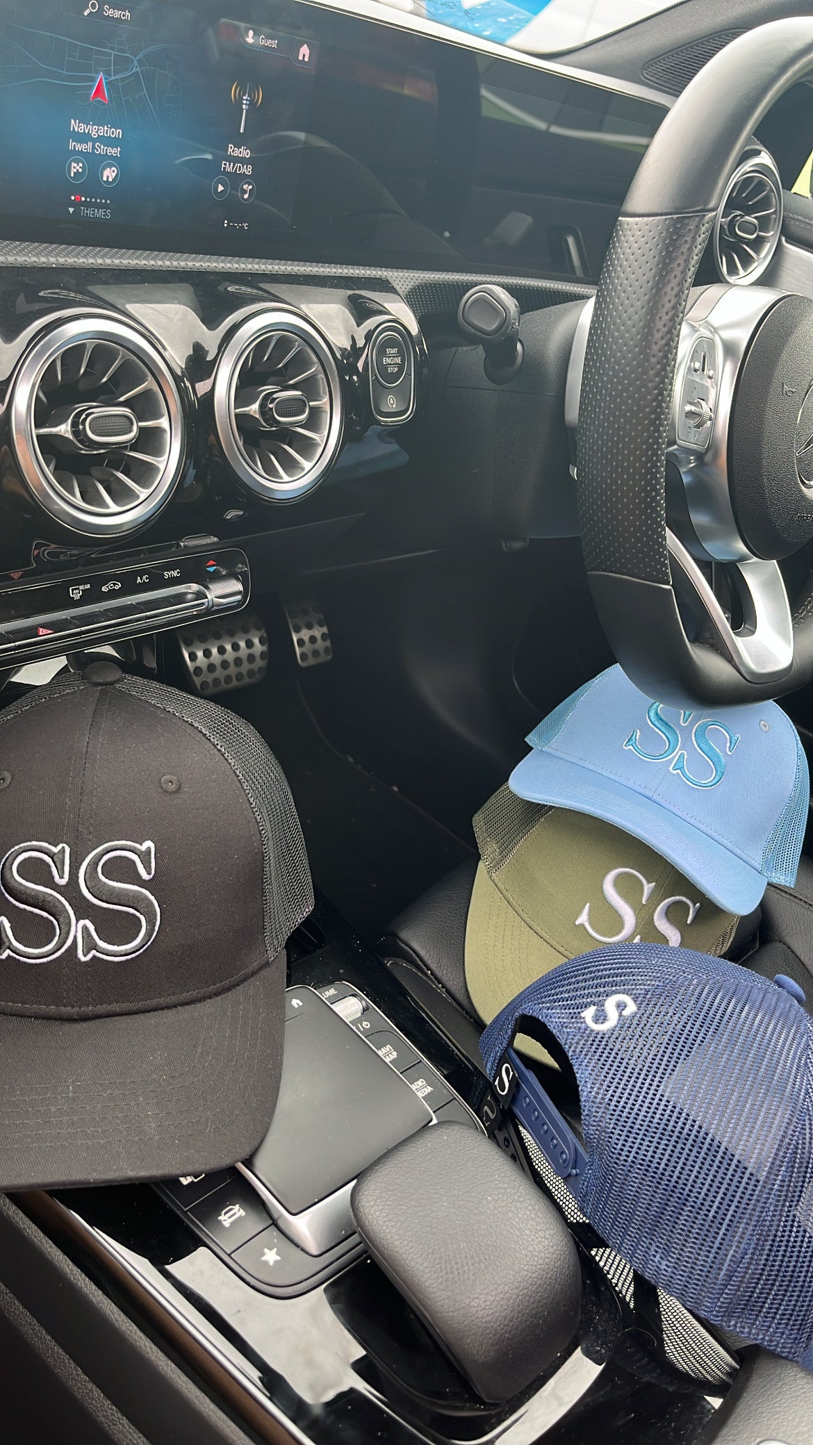 SS Trucker Cap Baby Blue